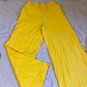 Forever 21 Linen Wide Leg Pants